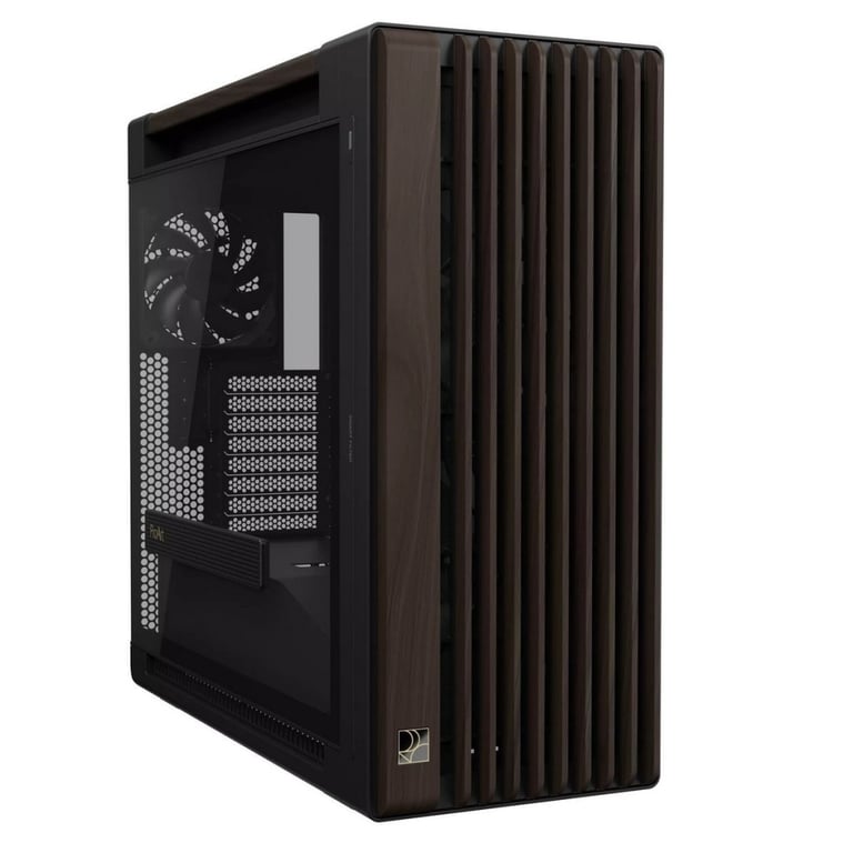 Корпус для ПК ASUS ProArt PA602 Walnut Wood Tempered Glass Modern Black (90DC00J0-B09030) - фото 4