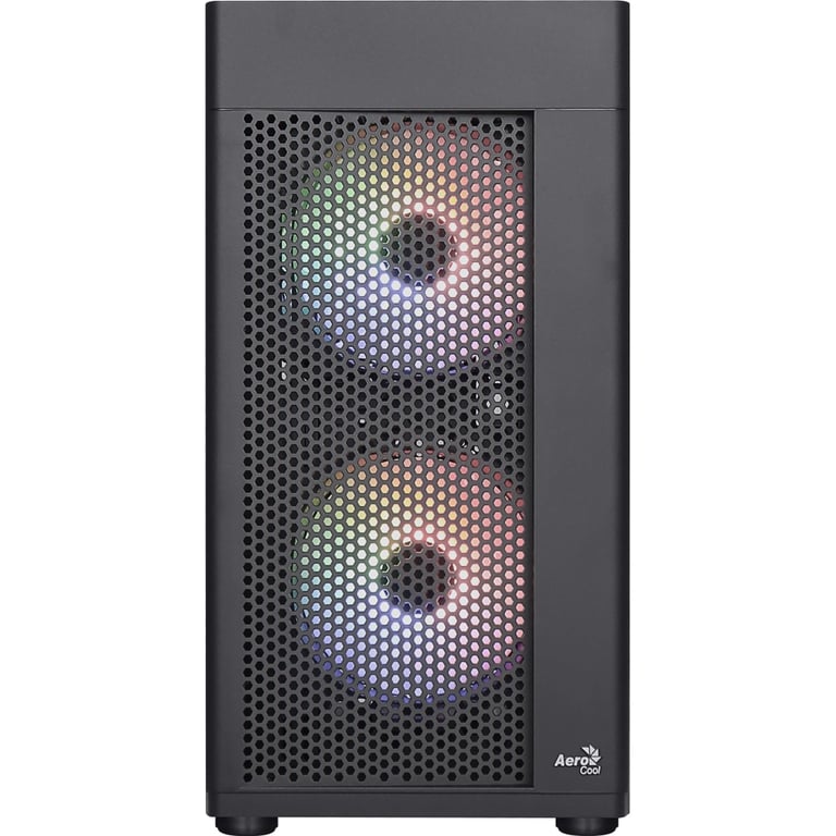 Корпус для ПК AeroCool Hexform-G-BK-v2 Black 600W (ACCX-PV38004.11) - фото 5