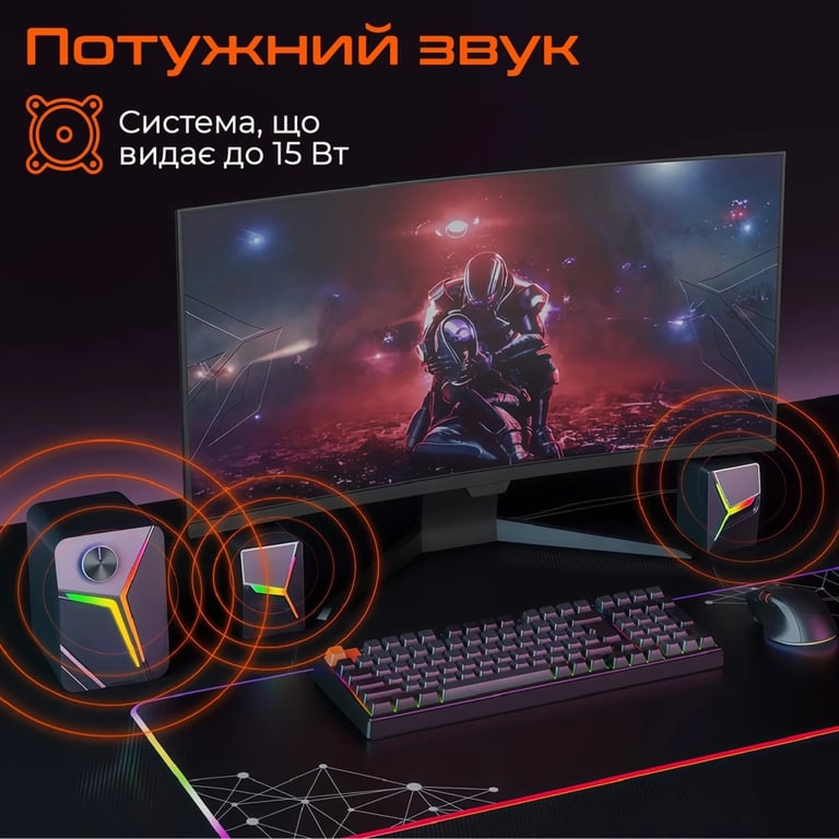 Акустична система Meetion SP2111 Black (MT-SP2111BT-A) - фото 2