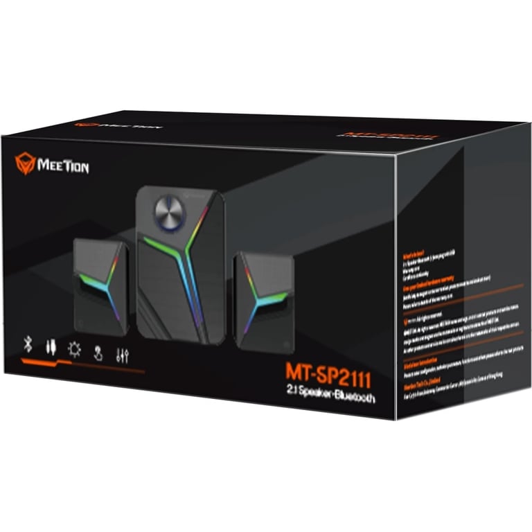 Акустична система Meetion SP2111 Black (MT-SP2111BT-A) - фото 4