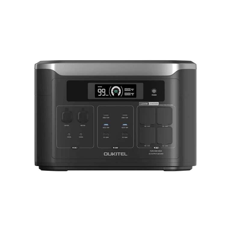 Зарядна станція OUKITEL BP3000E 3200W 2048Wh (BP3000E) - фото 1