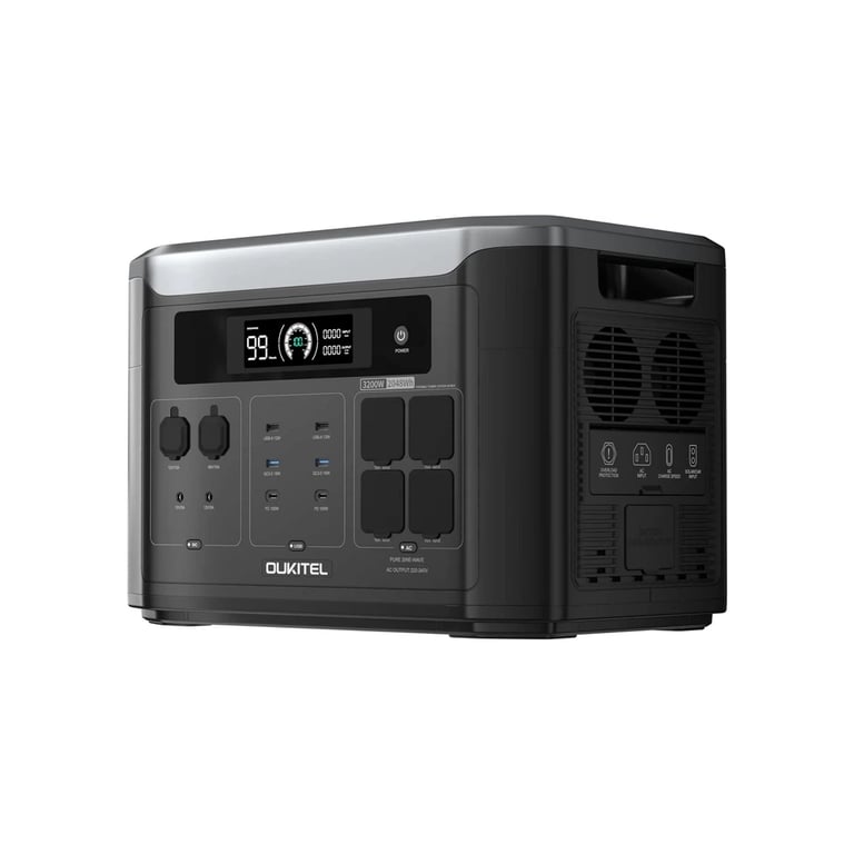 Зарядна станція OUKITEL BP3000E 3200W 2048Wh (BP3000E) - фото 3