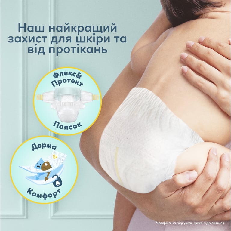 Підгузки Pampers Premium Care Розмір 3 (6-10 кг) 216 шт (8006530223539) - фото 9