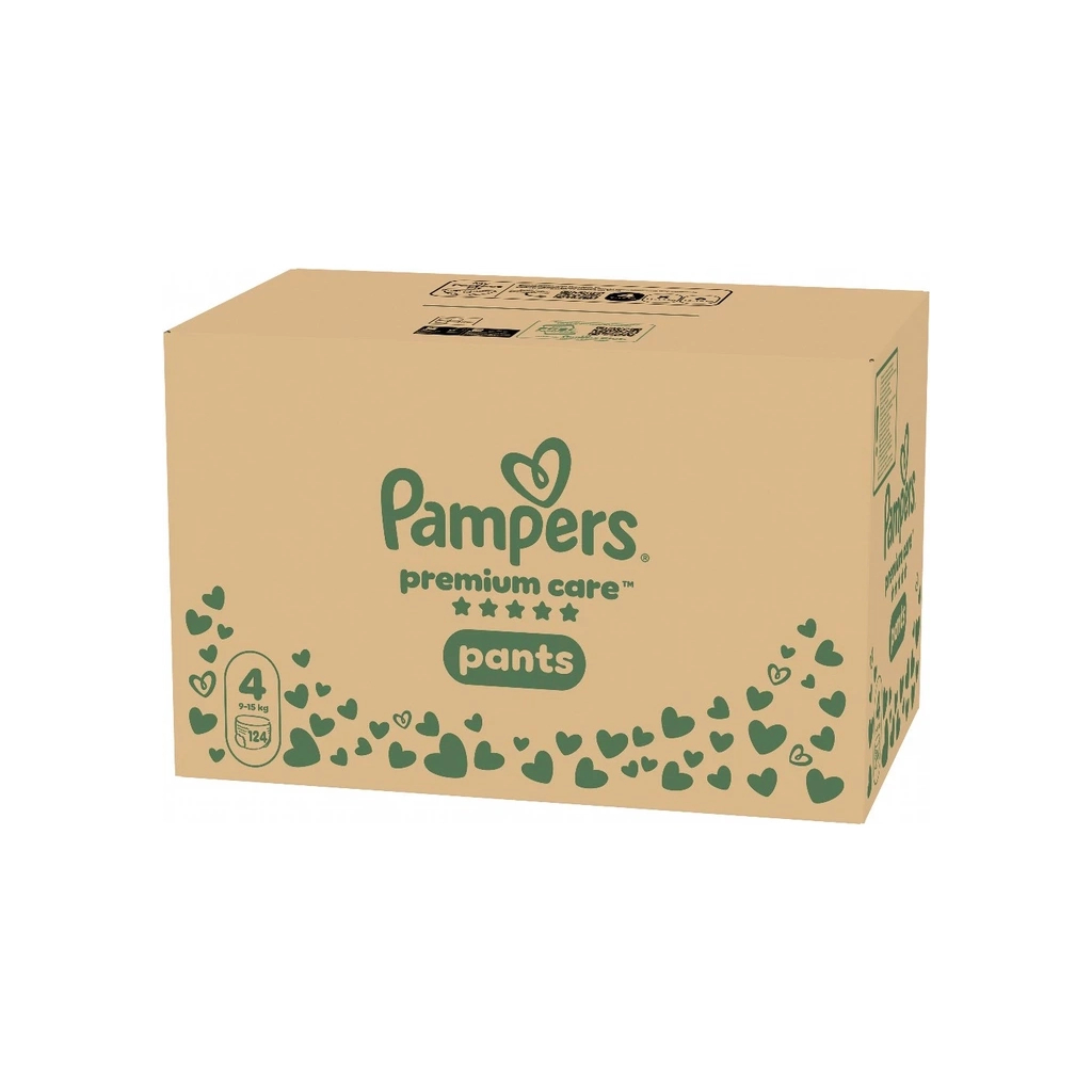 Підгузки Pampers Premium Care Pants Розмір 4 (9-15 кг) 124 шт (8006530315852) - фото 2 Підгузки Pampers Premium Care Pants Розмір 4 (9-15 кг) 124 шт (8006530315852) - фото 2