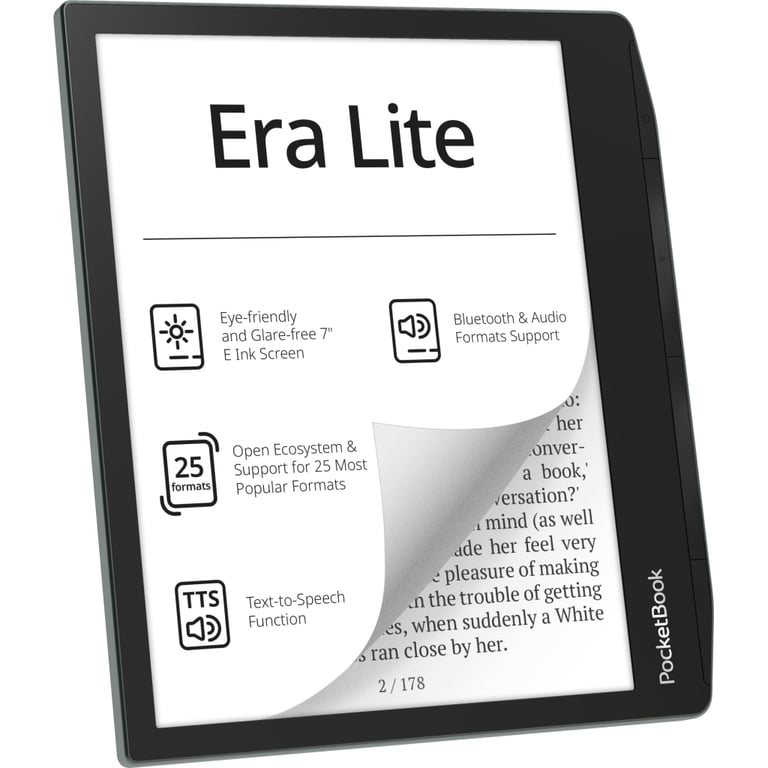 Електронна книга Pocketbook 710 Era Lite, Stone Green (PB710-9-WW) - фото 2