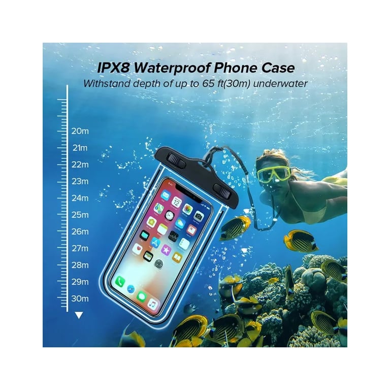 Чохол до мобільного телефона XoKo Waterproof Universal 6.9 (XK-UWPC-BK-69) - фото 5