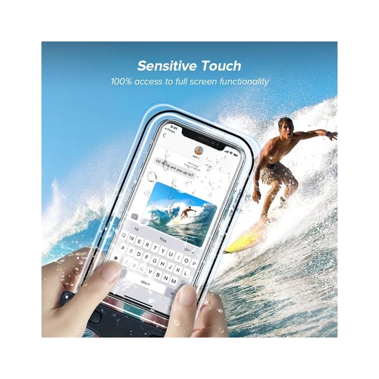 Чохол до мобільного телефона XoKo Waterproof Universal 6.9 (XK-UWPC-BK-69) - фото 8