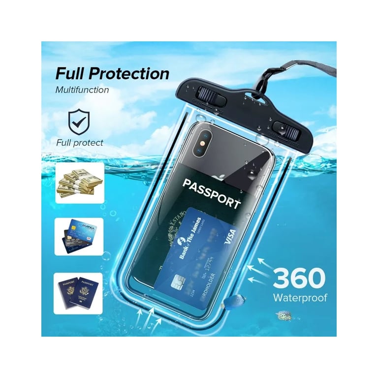 Чохол до мобільного телефона XoKo Waterproof Universal 6.9 (XK-UWPC-BK-69) - фото 9