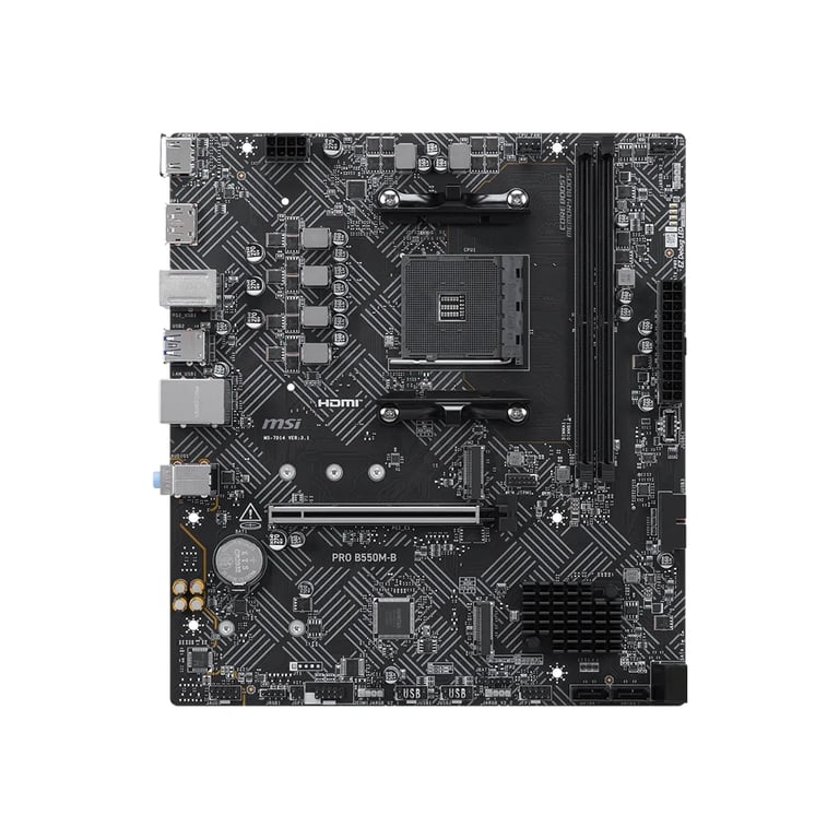 Материнська плата MSI PRO B550M-B - фото 1