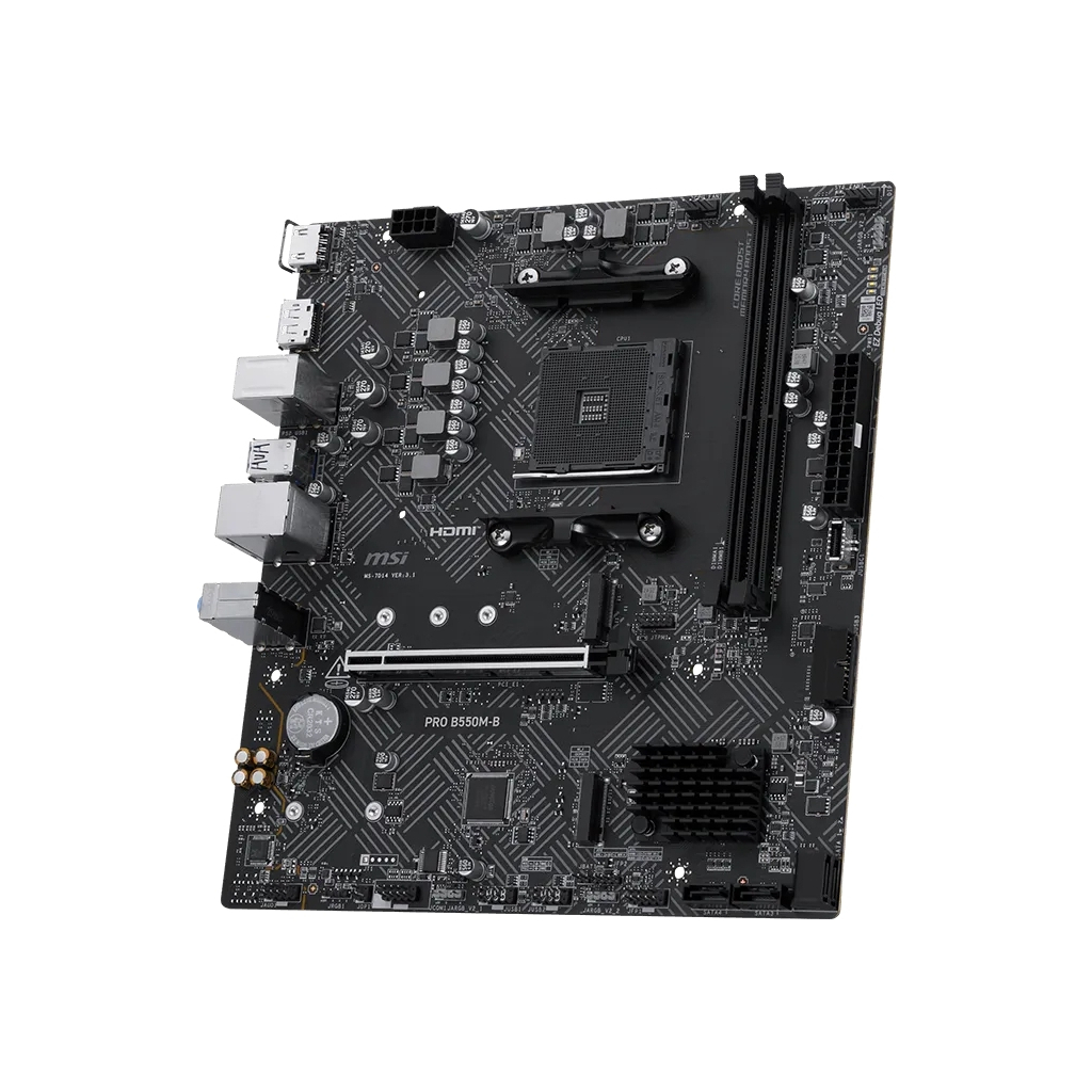 Материнська плата MSI PRO B550M-B - фото 2 Материнська плата MSI PRO B550M-B - фото 2
