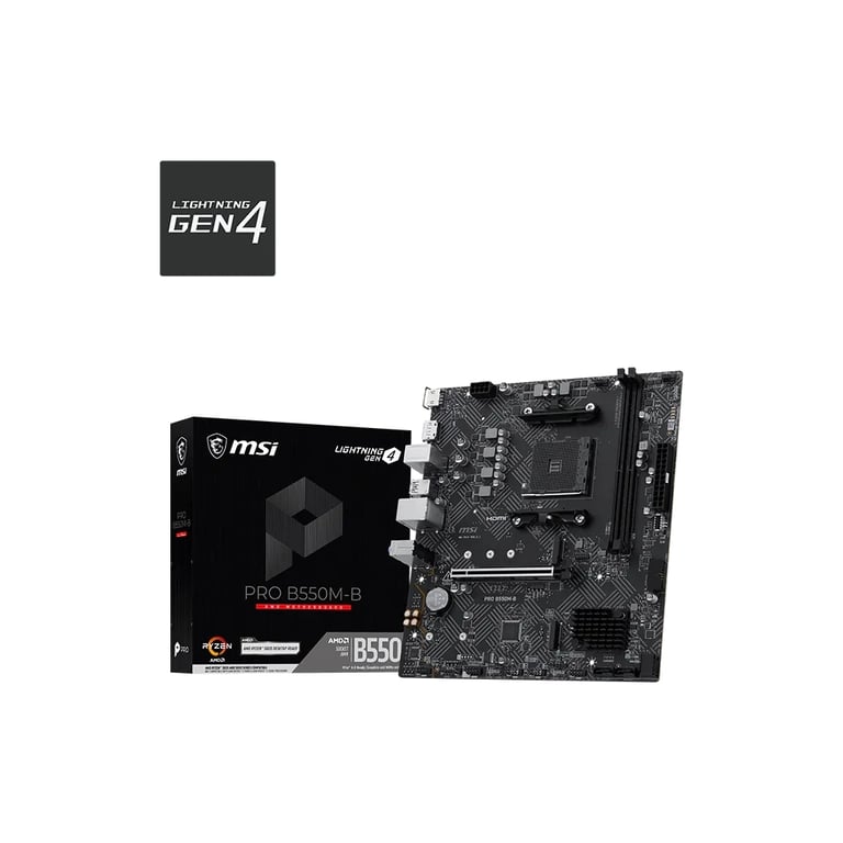 Материнська плата MSI PRO B550M-B - фото 5