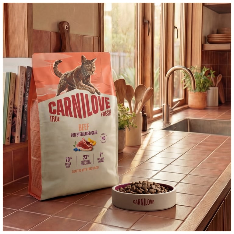 Сухий корм для кішок Carnilove True Fresh Beef Sterilised 2 кг (8595602582174) - фото 8