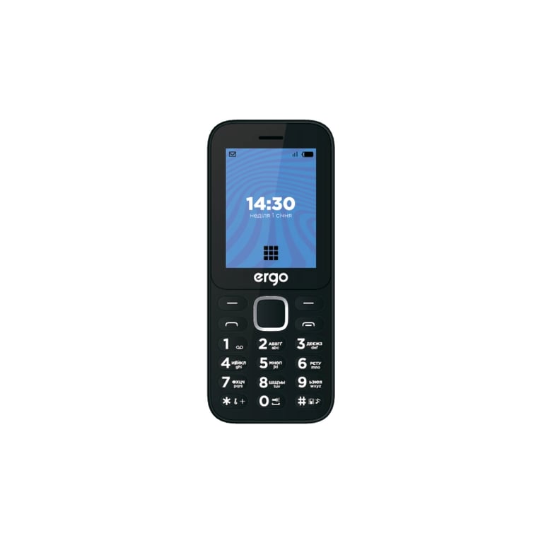 Мобільний телефон Ergo E241 Blue - фото 2
