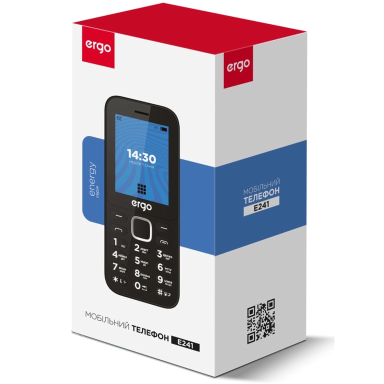 Мобільний телефон Ergo E241 Blue - фото 7