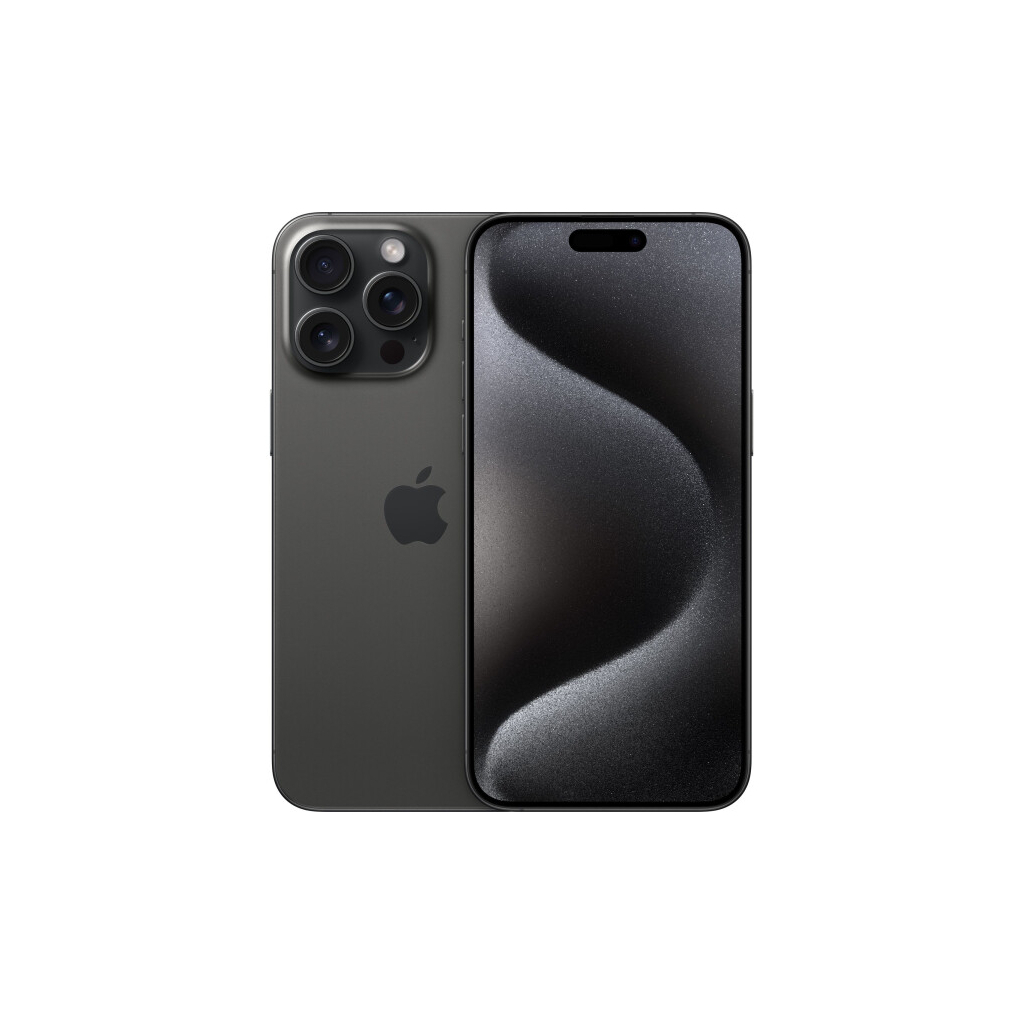 Мобільний телефон Apple iPhone 15 Pro Max 512Gb Black Titanium (REF A+) BREEZY (2QMU7C3) - фото 1