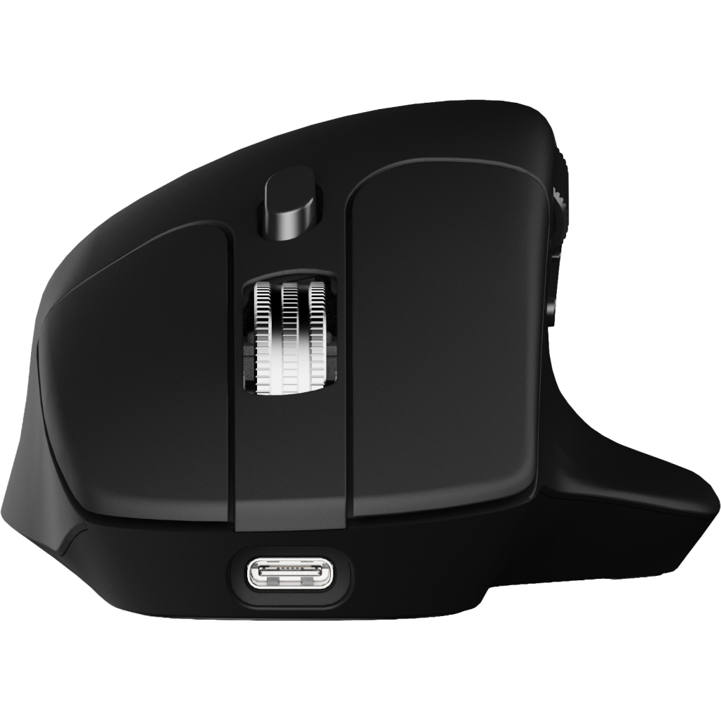 Мишка Keychron M6S Wireless/Bluetooth/USB Black (M6S-A72) - фото 5 Мишка Keychron M6S Wireless/Bluetooth/USB Black (M6S-A72) - фото 5