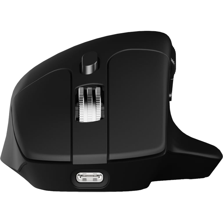 Мишка Keychron M6S Wireless/Bluetooth/USB Black (M6S-A72) - фото 5