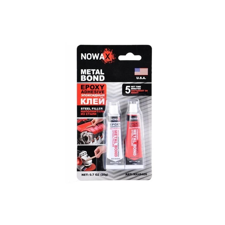 Автомобільний клей NOWAX METAL BOND 20g (NX48409)