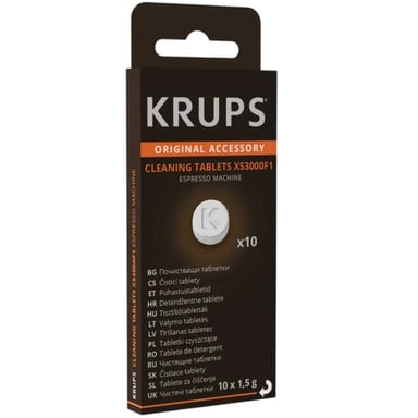 Засіб для чищення кавоварок Krups Засіб від накипу Krups XS3000F1 для кавомашин (XS3000F1) - фото 1