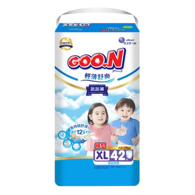 Підгузки GOO.N Slim & Comfortable Розмір 5 XL 12-17 кг 42 шт (21001093) - фото 1