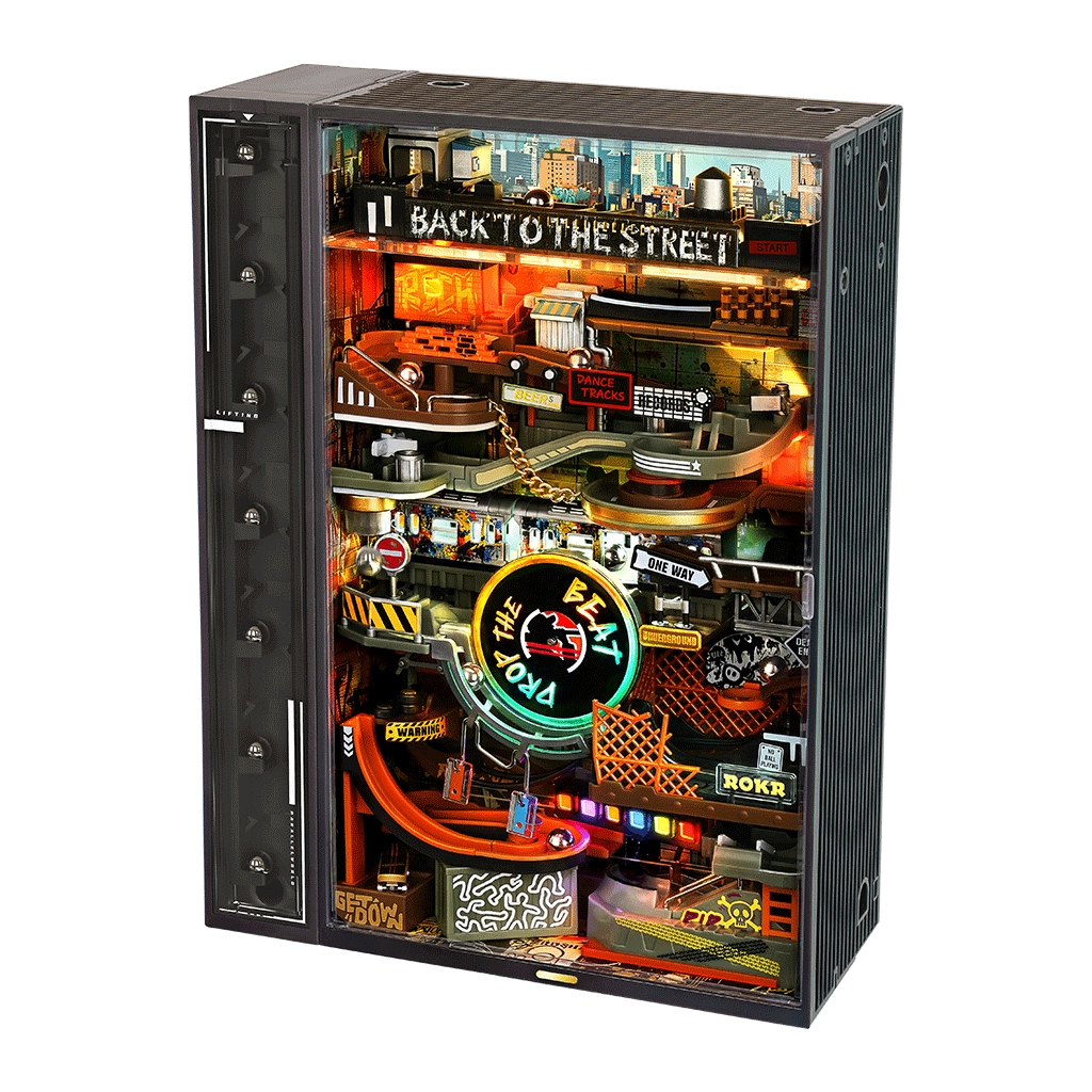 Конструктор Robotime Rokr 3D Вулиця хіп-хопу (MR03S) - фото 1 Конструктор Robotime Rokr 3D Вулиця хіп-хопу (MR03S) - фото 1