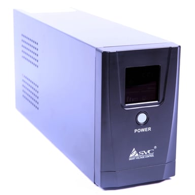 Пристрій безперебійного живлення SVC 1000-LCD 1000VA (VP-1000-LCD) - фото 1