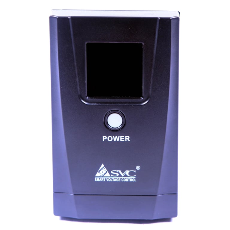 Пристрій безперебійного живлення SVC 1000-LCD 1000VA (VP-1000-LCD) - фото 2