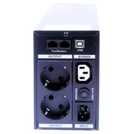 Пристрій безперебійного живлення SVC 1000-LCD 1000VA (VP-1000-LCD) - фото 3