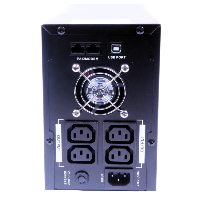 Пристрій безперебійного живлення SVC VP-2000-LCD 2000VA (VP-2000-LCD) - фото 2
