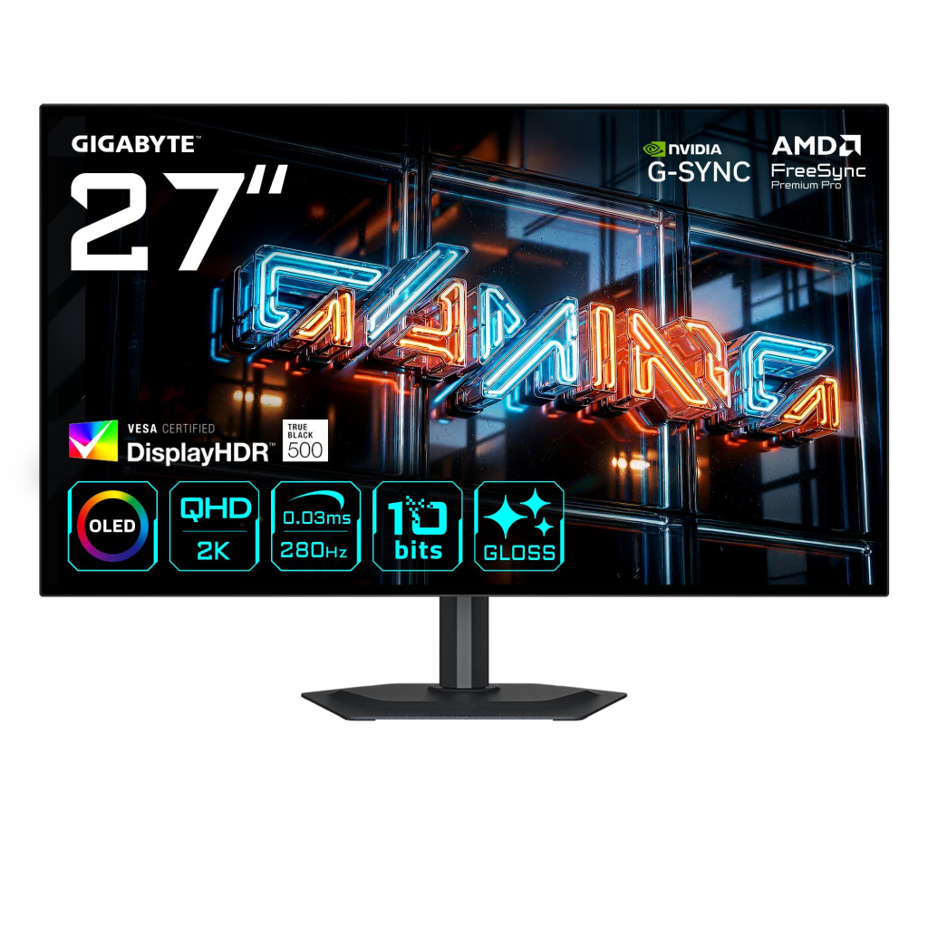 Монітор GIGABYTE MO27Q28GR EK - фото 1 Монітор GIGABYTE MO27Q28GR EK - фото 1