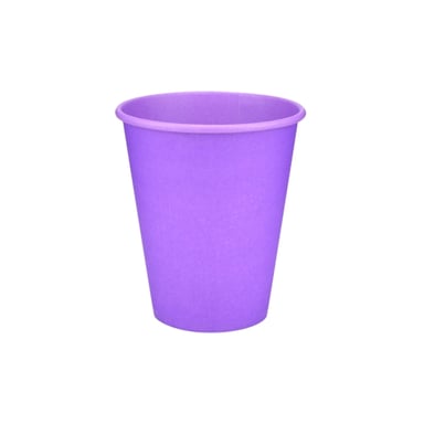 Стакани одноразові Buroclean LAVANDA CUP паперові 175 мл 50 шт (1080049) - фото 1