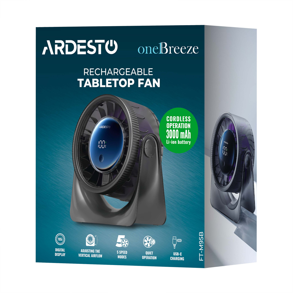 Вентилятор Ardesto FT-M95B - фото 8 Вентилятор Ardesto FT-M95B - фото 8