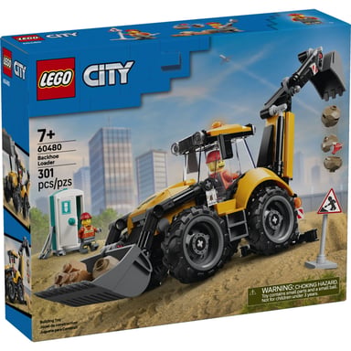 Конструктор LEGO City Жовтий екскаватор-навантажувач (60480) - фото 1