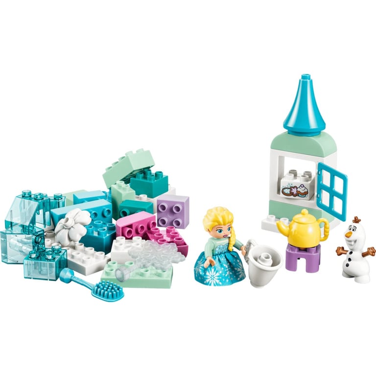 Конструктор LEGO DUPLO Коробка для творчого конструювання «Крижане серце» з Ельзою й Олафом (10462) - фото 2