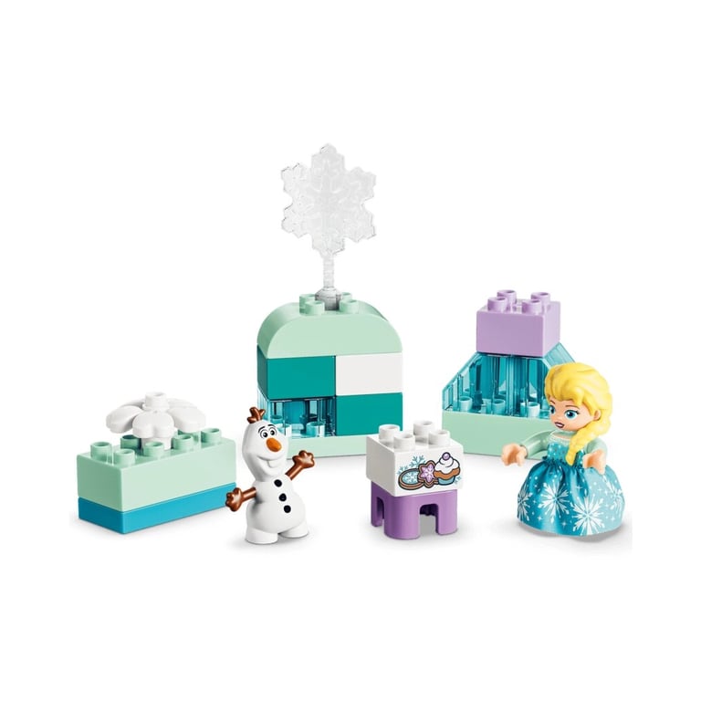 Конструктор LEGO DUPLO Коробка для творчого конструювання «Крижане серце» з Ельзою й Олафом (10462) - фото 4