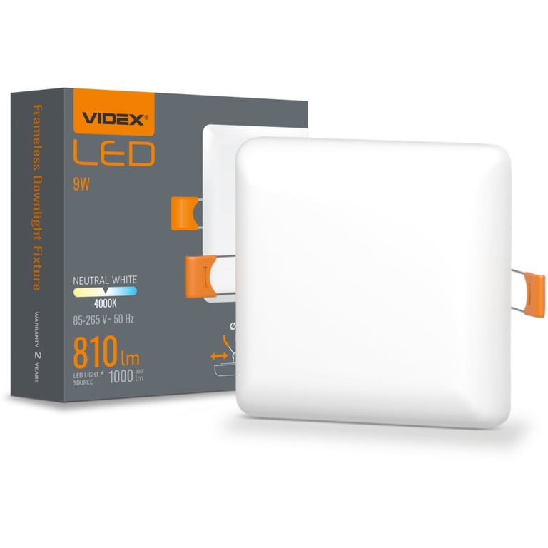 Світильник Videx VLE-DLFS-094 9W 4000K (VLE-DLFS-094) - фото 2