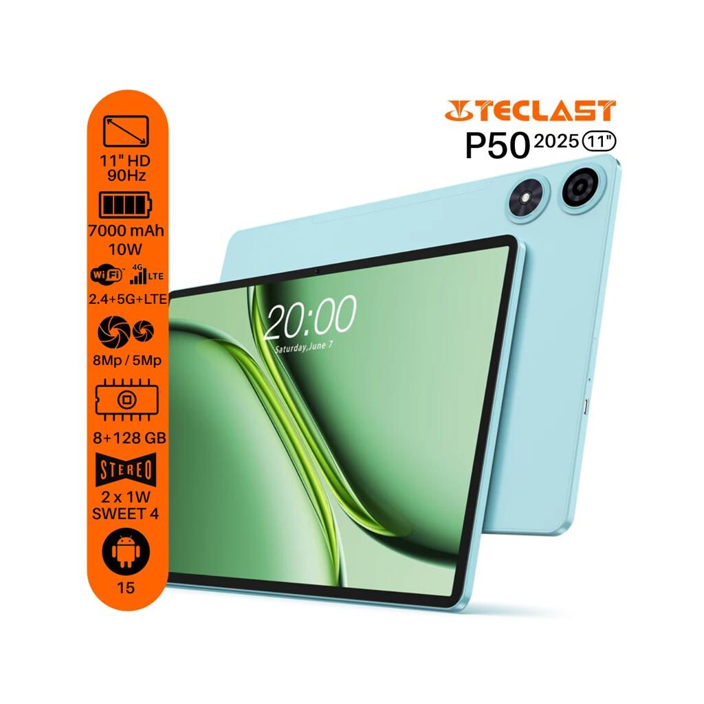 Планшет Teclast P50 11" 4/128Gb LTE Blue (6940709680032) - фото 9 Планшет Teclast P50 11" 4/128Gb LTE Blue (6940709680032) - фото 9