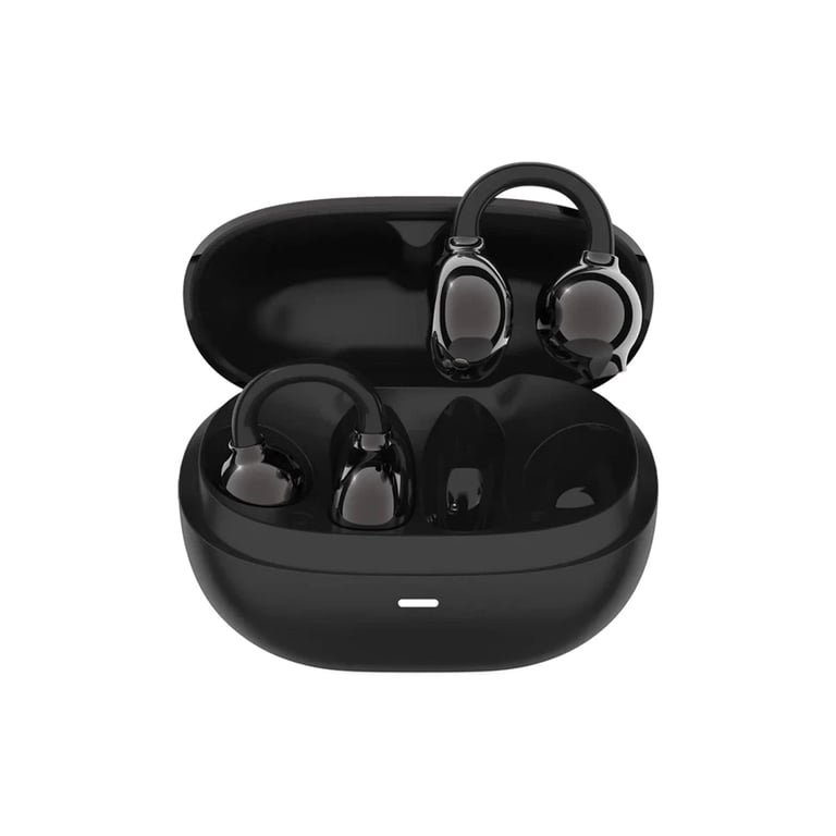 Навушники Canyon OWS Ear Clips OnFlow 14 Black (CNS-TWS14B) - фото 1