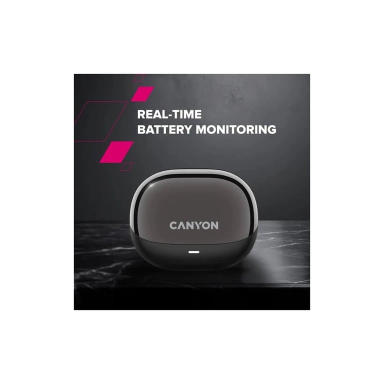 Навушники Canyon OWS Ear Clips OnFlow 14 Black (CNS-TWS14B) - фото 8