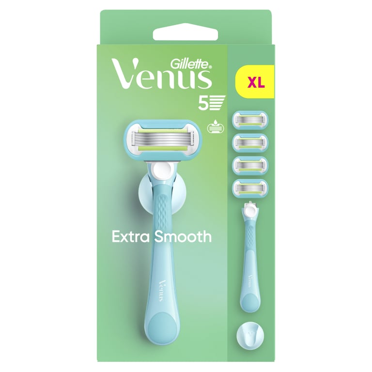 Бритва Gillette Venus Extra Smooth з 4 змінними картриджами + гачок для бритви (8700216969956) - фото 8