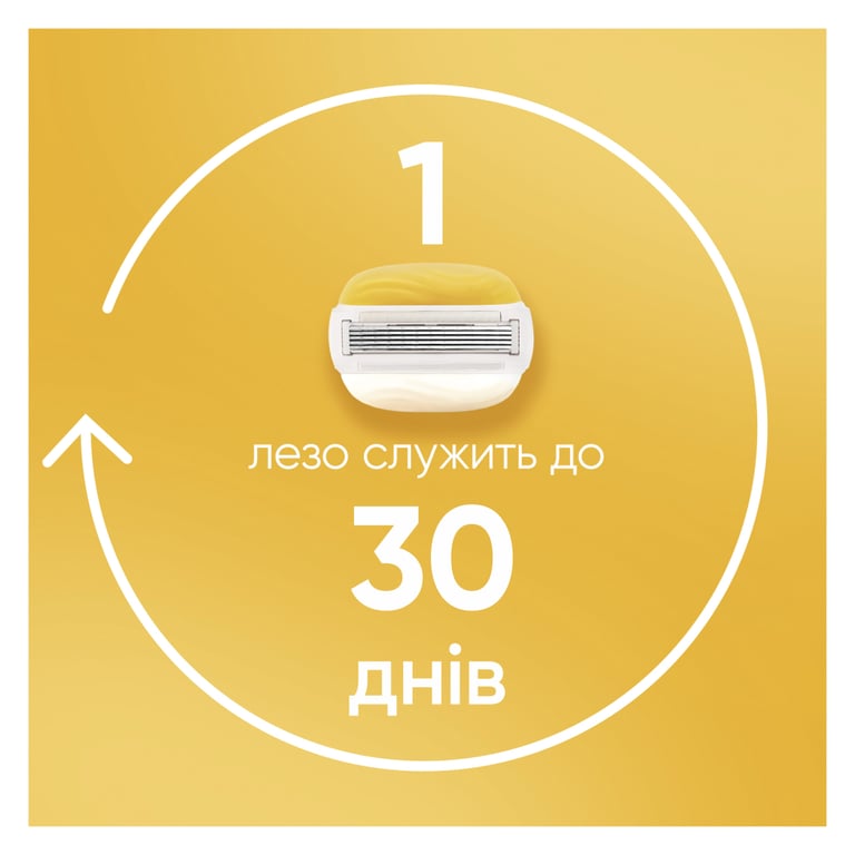 Бритва Gillette Venus Pro ComfortGlide Coconut з 3 змінними картриджами + гачок для бритви (8700216970105) - фото 7