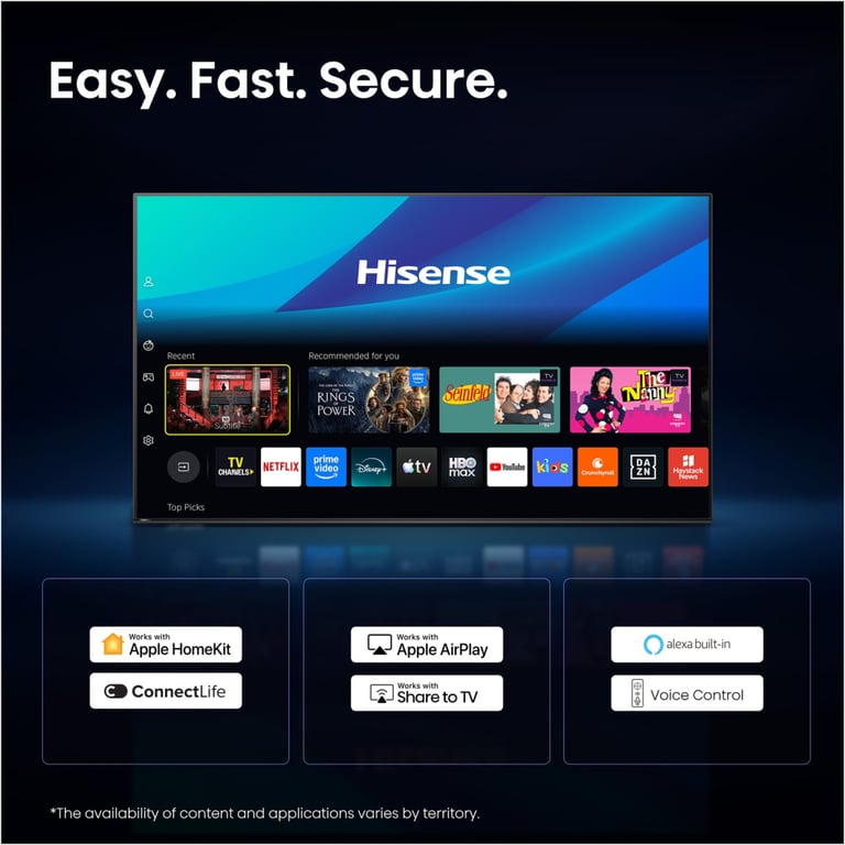 Телевізор Hisense 50A6S - фото 5