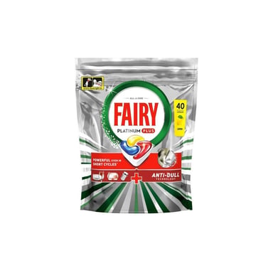 Таблетки для посудомийних машин Fairy Platinum Plus All in One Lemon 40 шт. (8001090952226) - фото 1