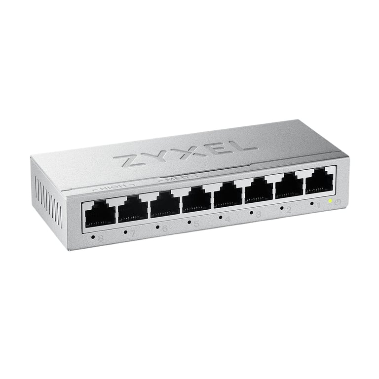 Комутатор мережевий ZyXel GS-108B v5 (GS-108BV5-EU0101F) - фото 1