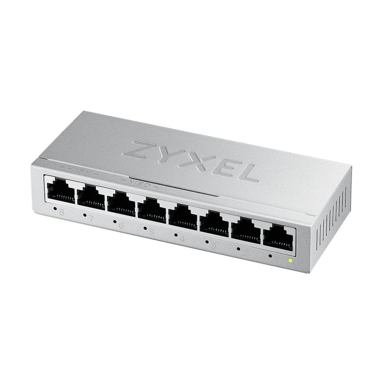 Комутатор мережевий ZyXel GS-108B v5 (GS-108BV5-EU0101F) - фото 2