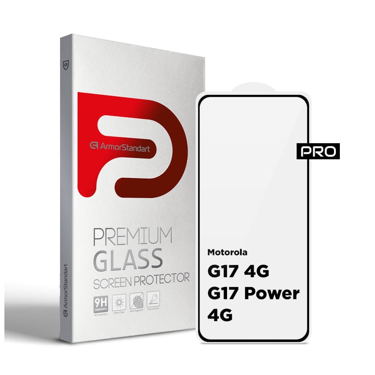 Скло захисне Armorstandart Pro Motorola G17 4G / G17 Power 4G (ARM91051) - фото 1