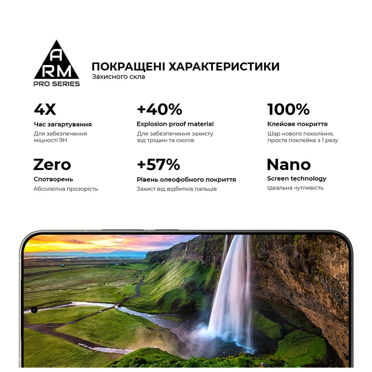 Скло захисне Armorstandart Pro Xiaomi Poco X8 Pro 5G (ARM90697) - фото 5