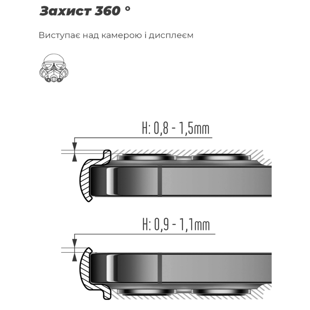 Чохол до мобільного телефона Armorstandart ICON Xiaomi Poco X8 Pro Max 5G Lavender (ARM91081) - фото 5 Чохол до мобільного телефона Armorstandart ICON Xiaomi Poco X8 Pro Max 5G Lavender (ARM91081) - фото 5