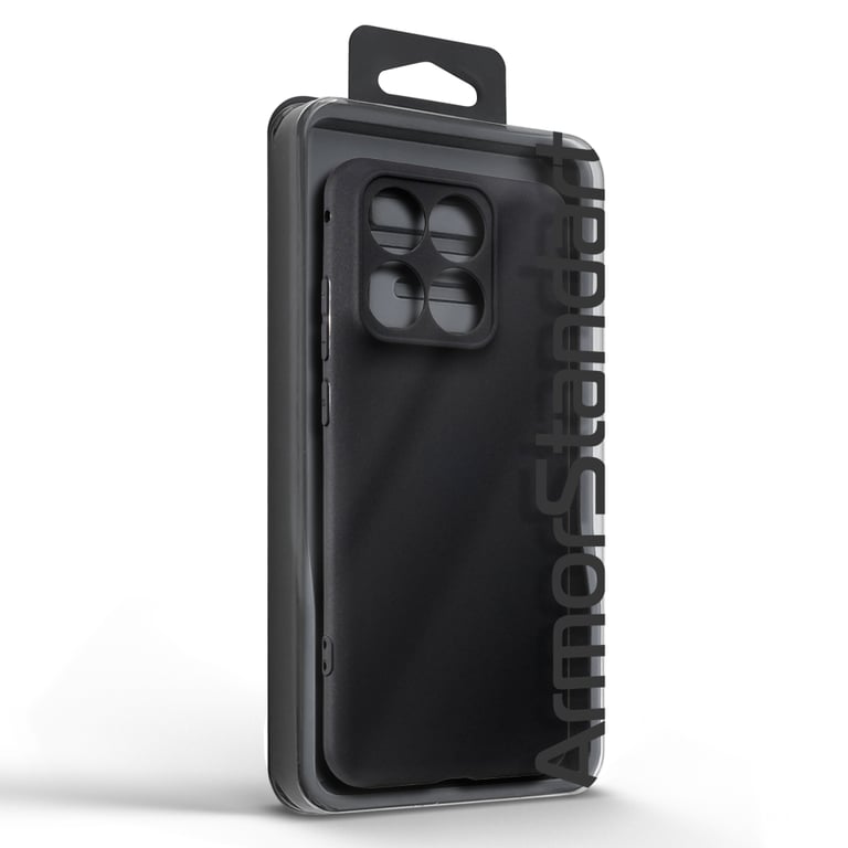 Чохол до мобільного телефона Armorstandart Matte Slim Fit Motorola Edge 70 Fusion 5G Black (ARM91027) - фото 5