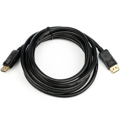 Кабель мультимедійний DisplayPort M to DisplayPort M 5.0m 8K/4K black Atcom (50121) - фото 1